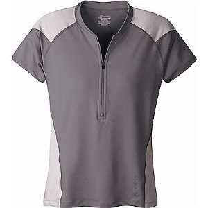 Highline Short Sleeve Zip   Womens by Cloudveil: Sports 