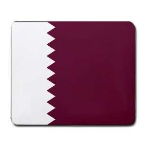  Qatar Flag Mouse Pad: Office Products