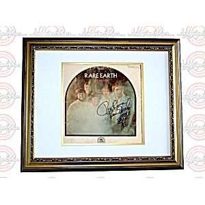  RARE EARTH Autographed GET READY Signed FRAMED LP Album 