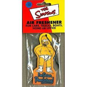   Simpsons   Homer Simpson Im Peter Pantless   Air Freshener: Automotive