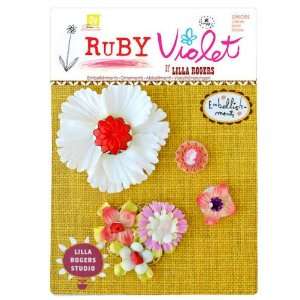  Ruby Violet Embellishment Kit 29 By Prima: Arts, Crafts 