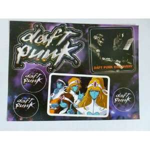  DAFT PUNK Discovery Sticker Sheet: Everything Else