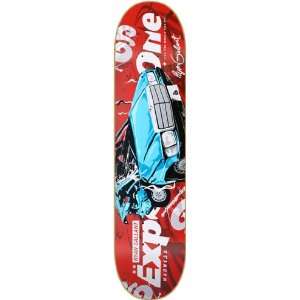  Expedition Gallant Wreckless Skateboard Deck   8.1 Sports 