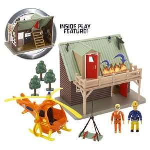  Fireman Sam Mountain Rescue Playset: Toys & Games