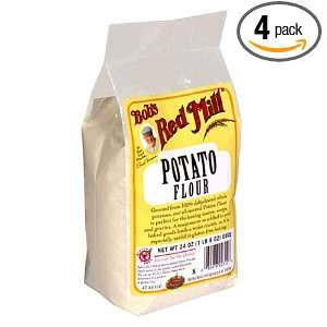 Bobs Red Mill Potato Flour, 24 Ounce Packages (Pack of 4)  