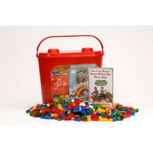   730 Piece Set   Compatible With Lego Bricks 8 Stud: Toys & Games
