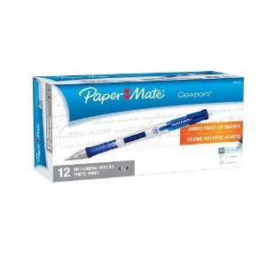  Paper Mate ClearPoint 0.5mm Mechanical Pencil, 12 Blue 