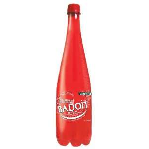 badoit sparkling natural mineral water 1L case of 12:  