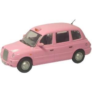  TX4 Taxi in Pink 1:76 scale diecast model: Toys & Games