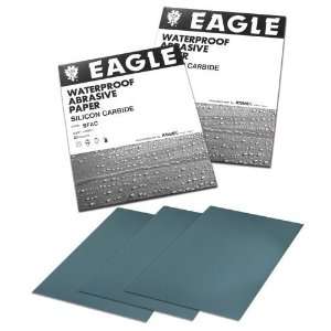 Eagle 101 0120   9x11 Silicon Carbide Flexible Back Waterproof Sheets 