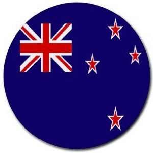  New Zealand Flag Round Mouse Pad: Office Products