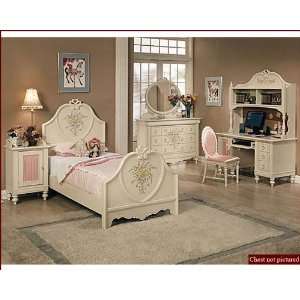 Acme Furniture Bedroom Set in Cream AC02665TSET: Furniture 