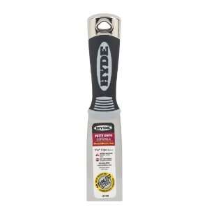 Hyde Tools 06108 Pro 1 1/2 Inch Flexible Putty Knife, Stainless Tool