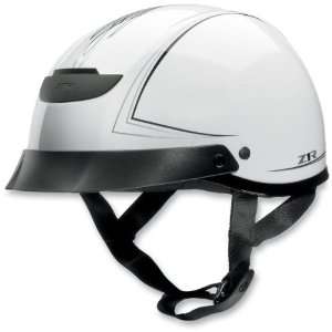   Vagrant Helmet , Color Pearl White Pinstripe, Size Sm XF0103 0654