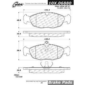  Axxis, 109.06880, Ultimate Brake Pads: Automotive