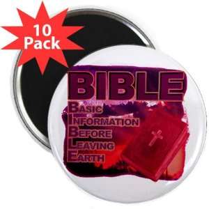   10 Pack) BIBLE Basic Information Before Leaving Earth 