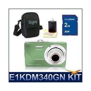 Kodak EasyShare M340 Digital Camera (Green), 10.2 