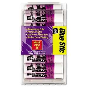   Permanent Glue Stics, 1.27 oz, 18/pack   Pack of 15