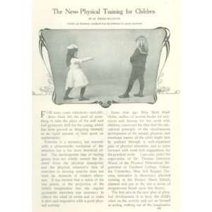 1906 New Physical Training Exercise For Children 