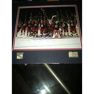 New York Rangers Madison Square Garden Collectibles Team Photo Limited 