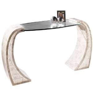  Magnussen 58311 Albany Stone Rectangular Sofa Table: Home 