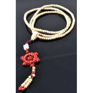   Natural Wooden Prayer Beads on an Elastic Band Arts, Crafts & Sewing
