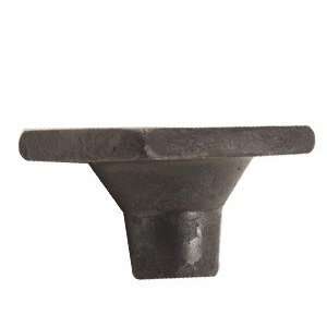  Hand Forged Flat Top Iron Knob Oil Blacknd: Home 