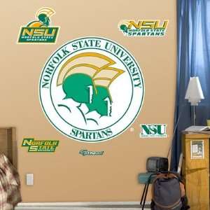  Norfolk State Spartans Logo Fathead NIB 