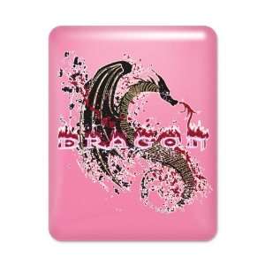 iPad Case Hot Pink Dragon Grafitti Grunge: Everything Else