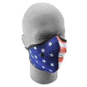   WNX003 Neo X Face Mask Removable Filter   American Flag: Automotive
