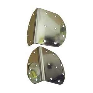   Stainless Timbersled Front Mount Plates Part # 13 TS 006: Automotive