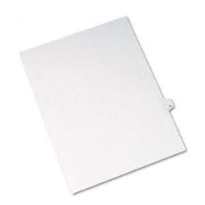 Avery 82216   Allstate Style Legal Side Tab Divider, Title 18, Letter 