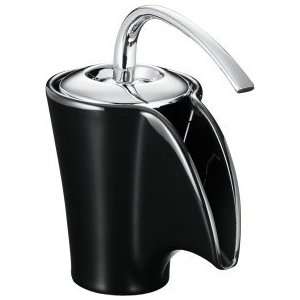  KOHLER K 11010 7 Vas Ceramic Faucet, Black Black: Home 
