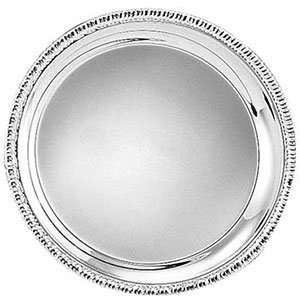 Tabletop Classics TR 11240 16 Round Stainless Steel Tray with Gadroon 