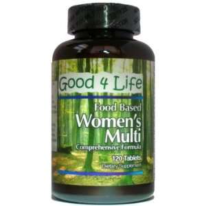  Multivitamin Womens Food Based (120 tabs) Health 