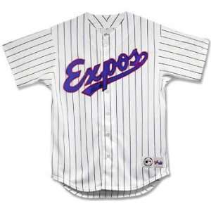 Montreal Expos MLB Replica Team Jersey by Majestic Athletic (Home: 4X 