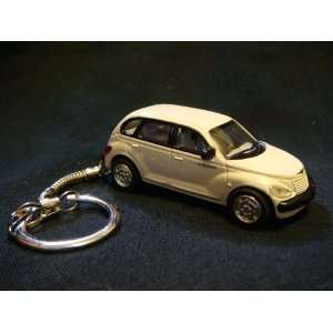    PT Cruiser Key Chain White Scale 1/64 Diecast: Everything Else