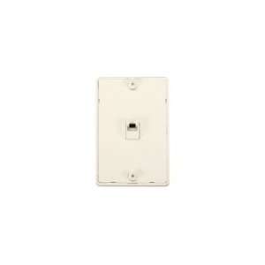   Conductor Wall Phone Jack   Ivory Gold plated contacts: Electronics