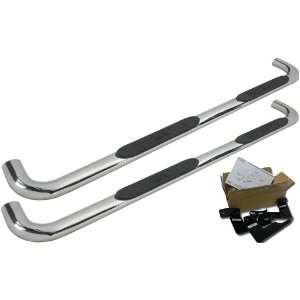   Polished Platinum Oval Step Bar for Ford F 150 SuperCrew Automotive