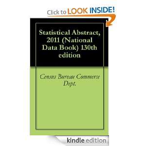 Statistical Abstract, 2011 (National Data Book) 130th edition: Census 