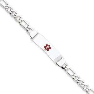  14k White Gold Medical Jewelry Bracelet Length 8 Jewelry