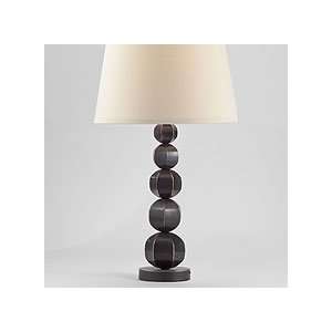  5 Ball Distressed Metal Table Lamp Base