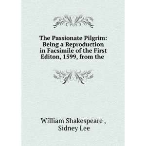   First Editon, 1599, from the . Sidney Lee William Shakespeare  Books