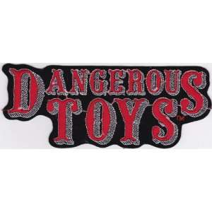  Dangerous Toys Rock Music Patch   Red LG: Everything Else