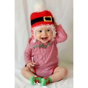   yarn handmade baby Santa hat   fits 3 8 year old: Everything Else