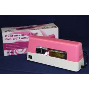  UV Gel Lamp 9 Watts (Pink Color) Beauty