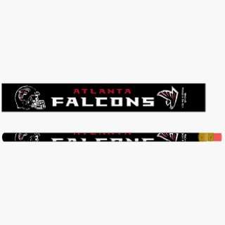 Atlanta Falcons Pencil with Eraser 12 Pack:  Sports 