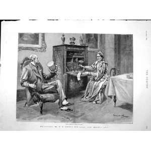  1894 Illustrating Norris Story Despotic Lady Print: Home 