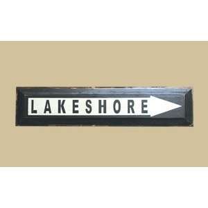  SaltBox Gifts RW730LS Lakeshore With Arrow Sign Patio 