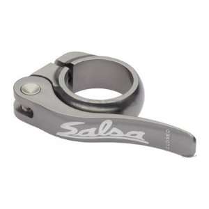  Salsa Flip Lock 35.0 Pewter Seat Collar: Sports & Outdoors
